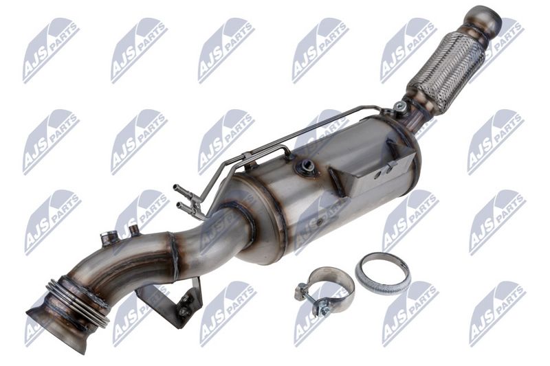 Sot-/partikelfilter, avgassystem NTY DPF-ME-018
