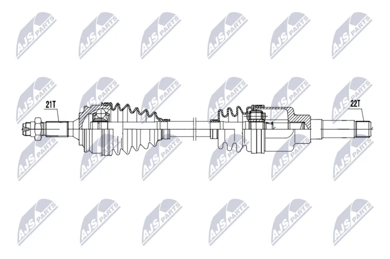 Drive Shaft NTY NPW-CT-170