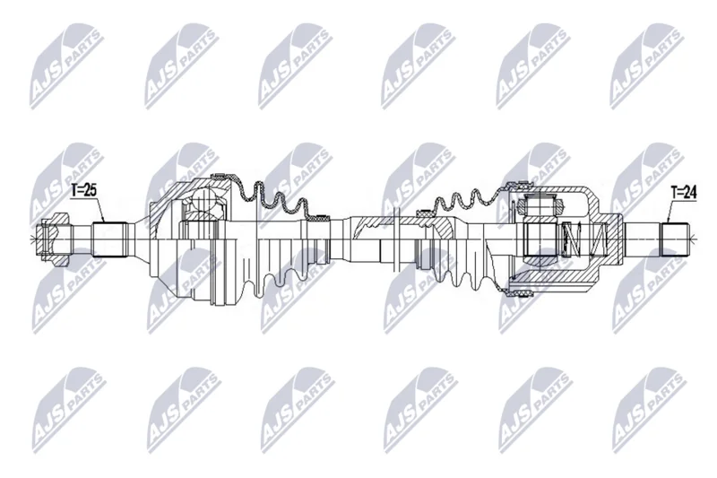 Drive Shaft NTY NPW-CT-173