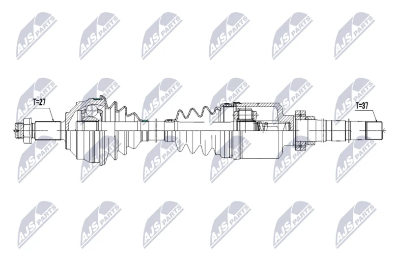 Приводний вал NTY NPW-CT-181
