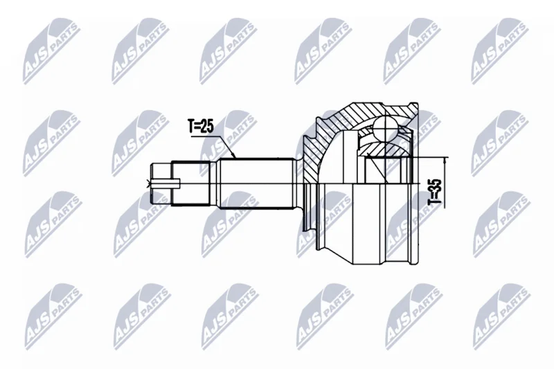 Joint Kit, drive shaft NTY NPZ-PL-050