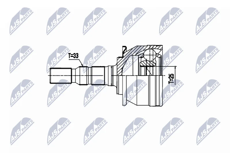 Joint Kit, drive shaft NTY NPZ-PL-052