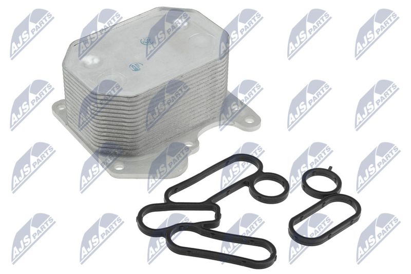 Oil Cooler, engine oil NTY CCL-FR-020