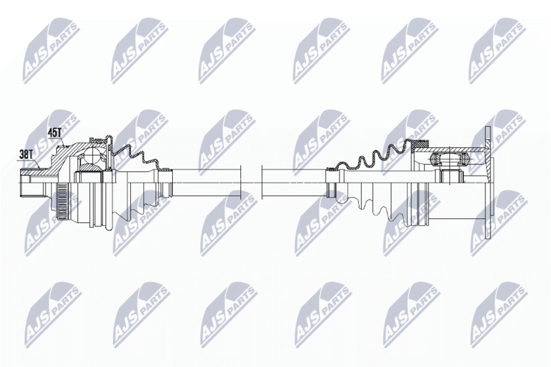 Drive Shaft NTY NPW-AU-007