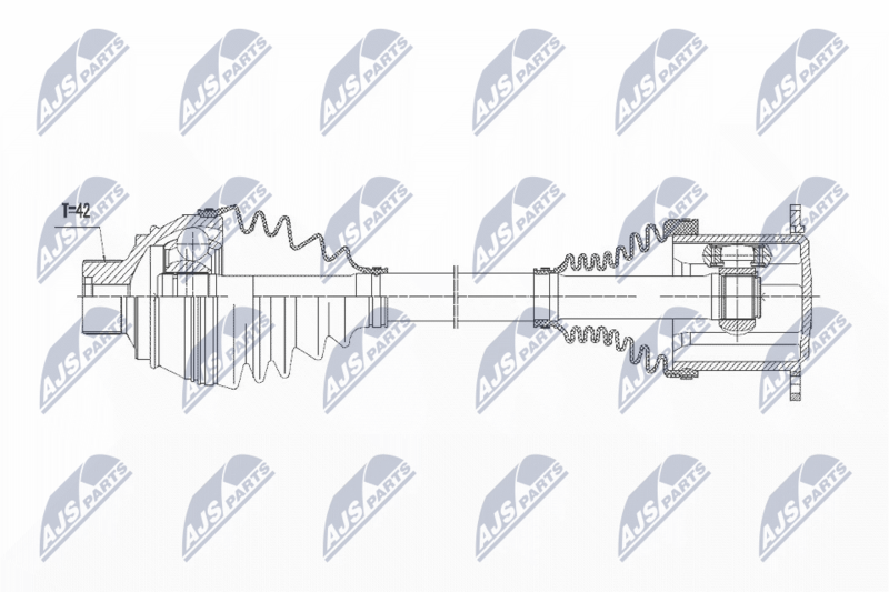 Приводний вал NTY NPW-AU-013