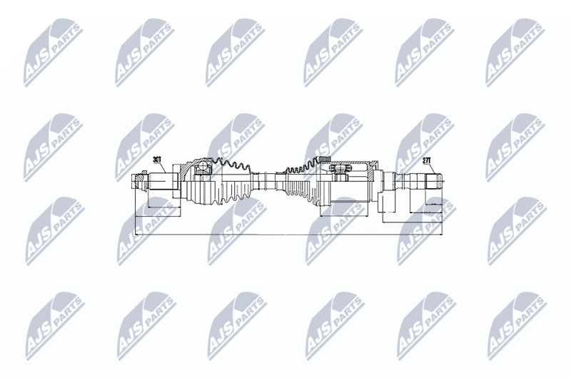 Drive Shaft NTY NPW-BM-016