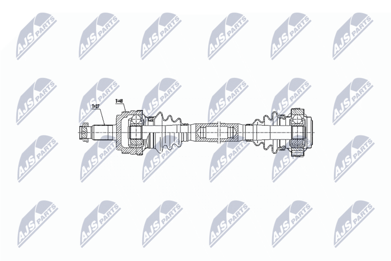 Приводний вал NTY NPW-BM-035