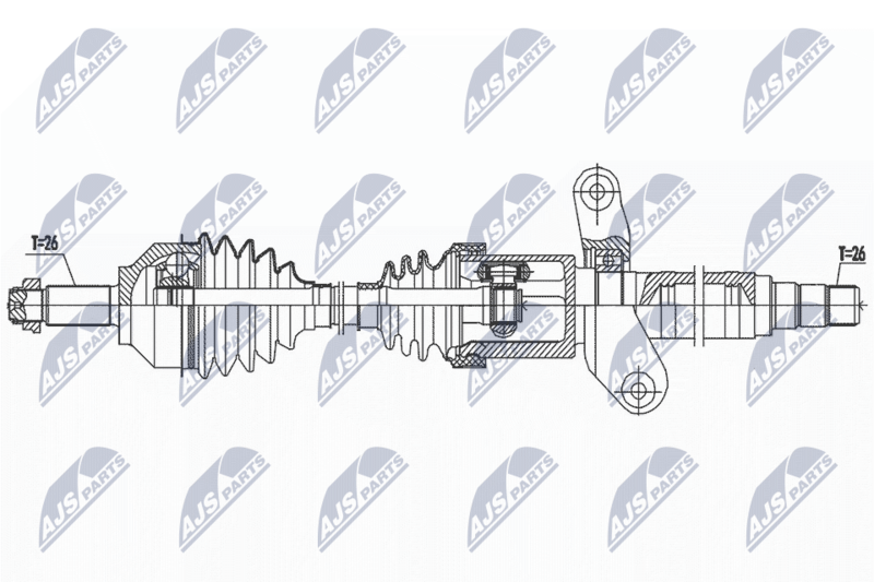 Drive Shaft NTY NPW-BM-190