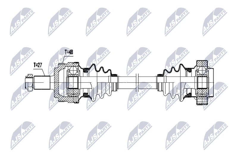 Приводний вал NTY NPW-BM-200