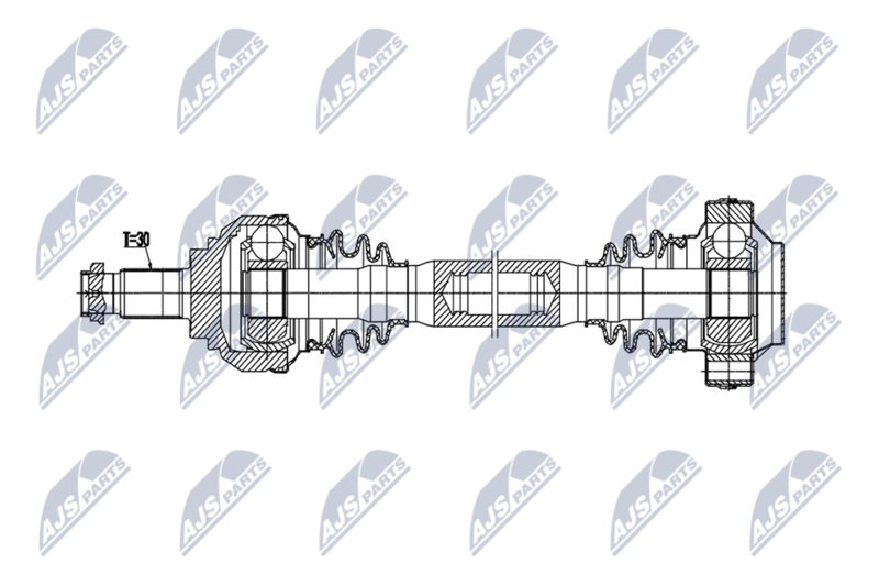 Приводний вал NTY NPW-BM-216