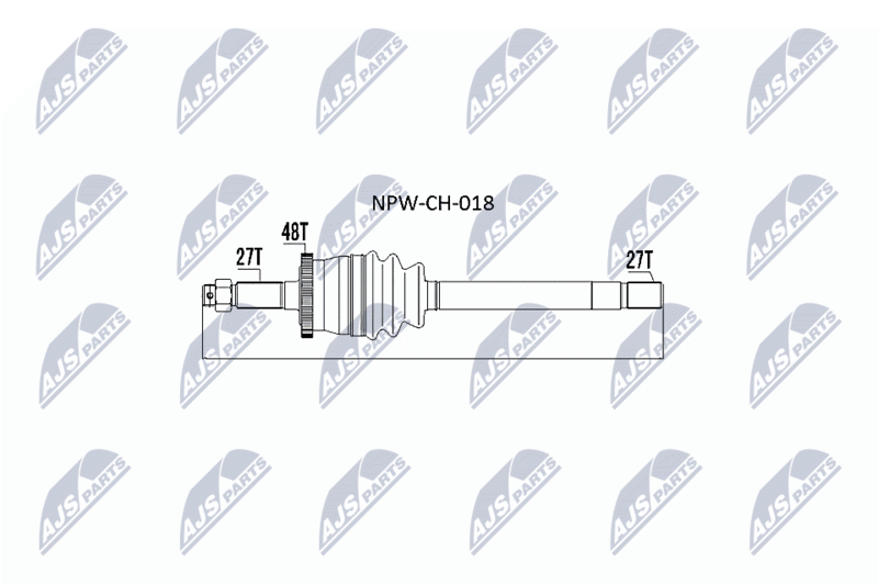 Drive Shaft NTY NPW-CH-018