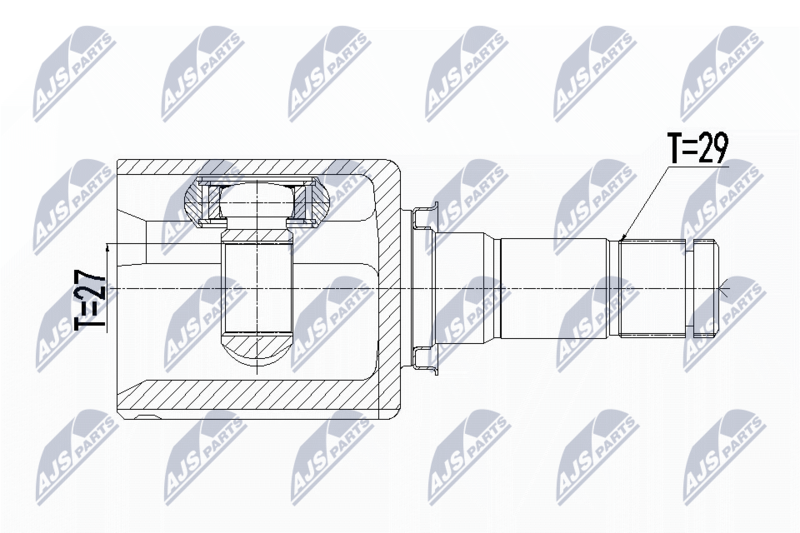 Joint Kit, drive shaft NTY NPW-FR-087