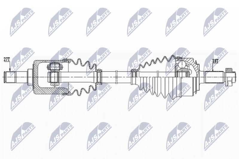 Drive Shaft NTY NPW-HD-085