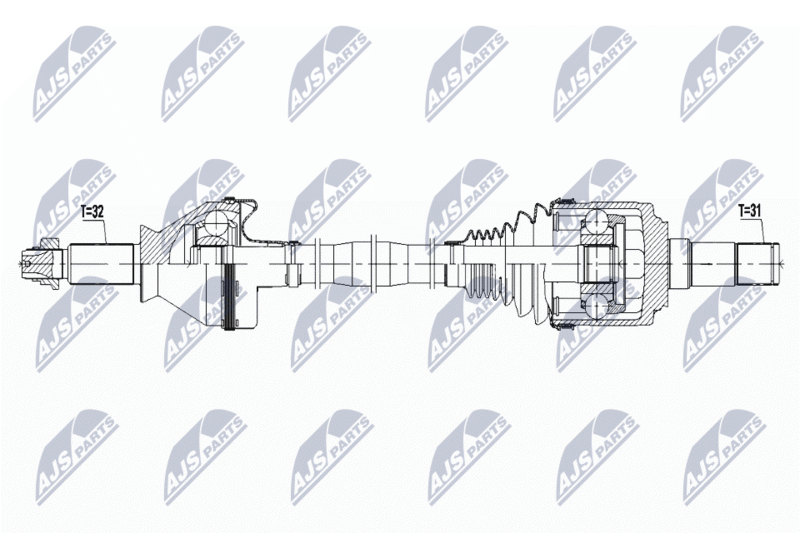 Drive Shaft NTY NPW-MA-005