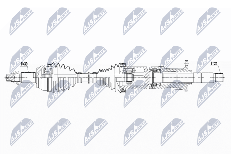 Drive Shaft NTY NPW-MA-008