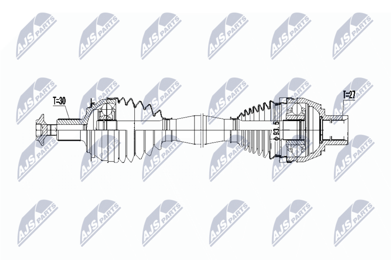 Drive Shaft NTY NPW-ME-064