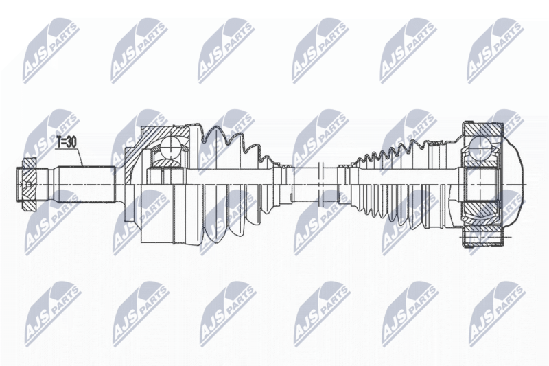 Drive Shaft NTY NPW-ME-126