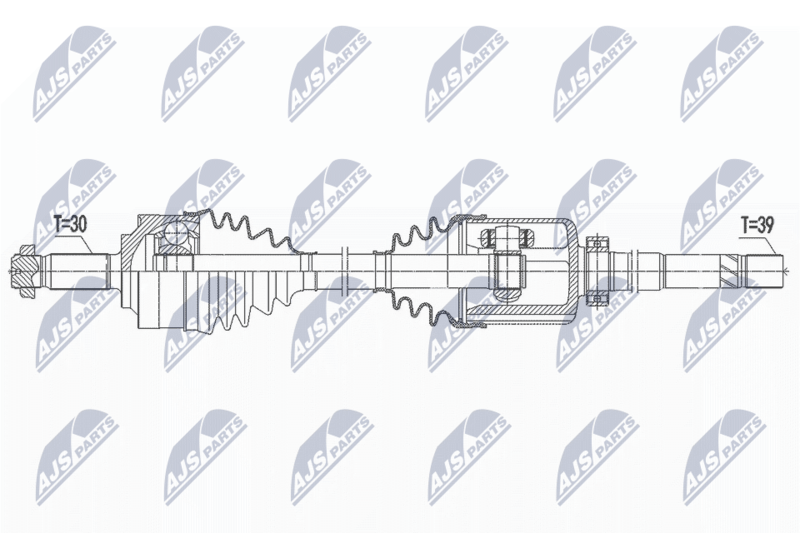 Drive Shaft NTY NPW-ME-152