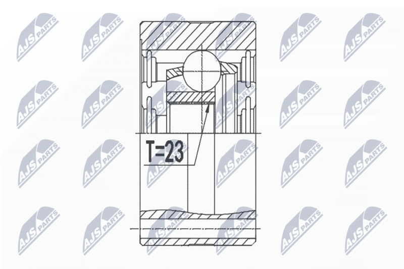 Joint, propshaft NTY NPW-MS-048