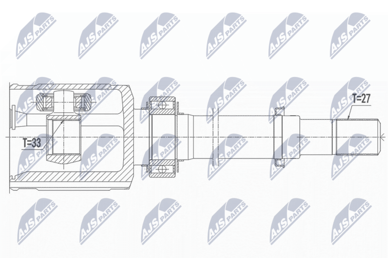 Joint Kit, drive shaft NTY NPW-NS-081