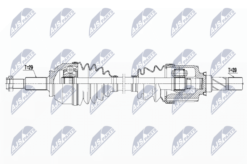 Drive Shaft NTY NPW-PL-057