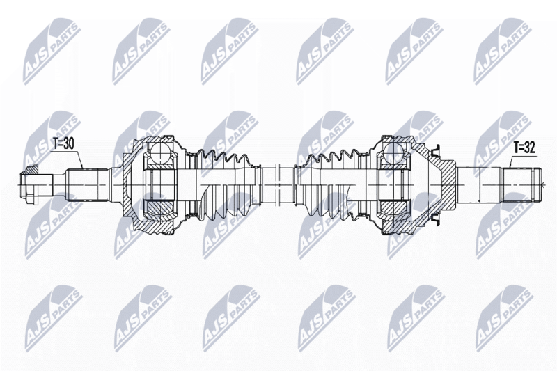 Drive Shaft NTY NPW-PS-009