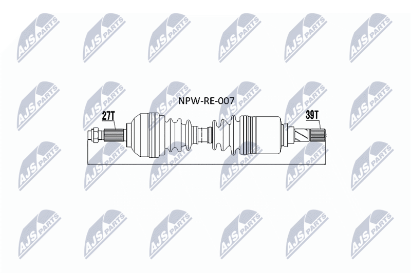 Приводний вал NTY NPW-RE-007