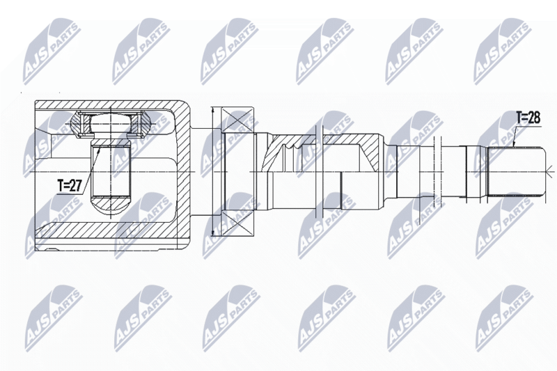 Joint Kit, drive shaft NTY NPW-VV-089