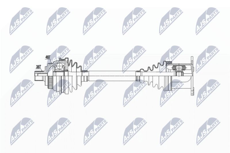 Drive Shaft NTY NPW-VW-037