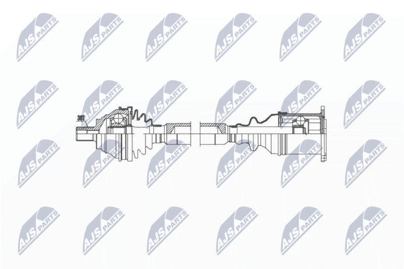 Drive Shaft NTY NPW-VW-038