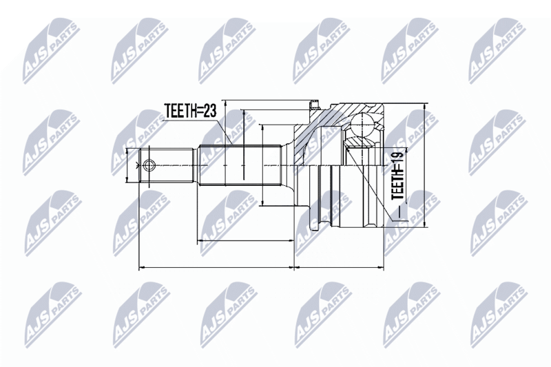 Joint Kit, drive shaft NTY NPZ-NS-036