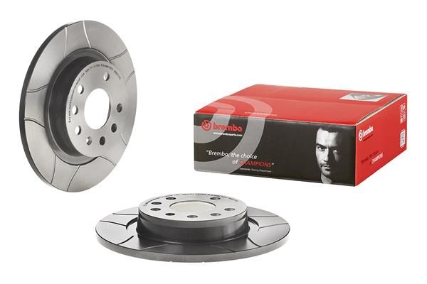 Stabdžių diskas BREMBO 08.9511.75