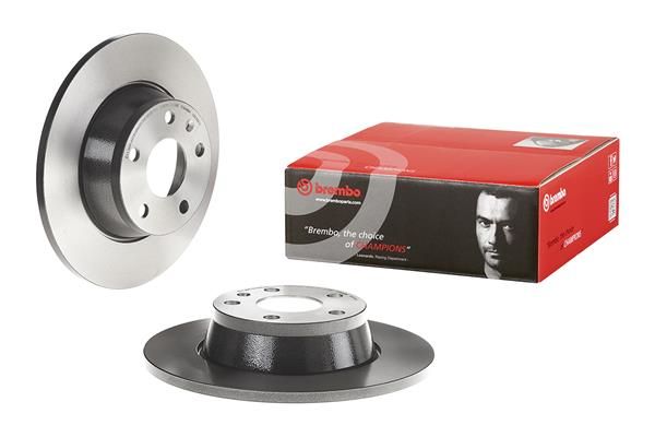 Stabdžių diskas BREMBO 08.9769.11