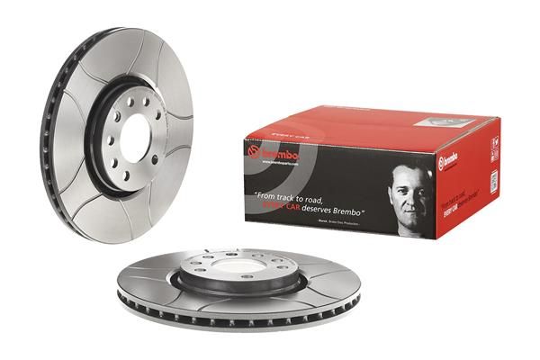 Stabdžių diskas BREMBO 09.9369.75