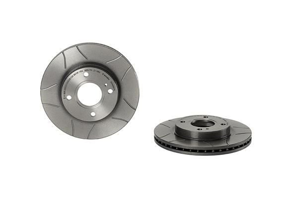 Stabdžių diskas BREMBO 09.A968.76