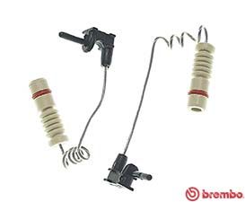 Įspėjimo kontaktas, stabdžių trinkelių susidėvėjimas BREMBO A 00 386