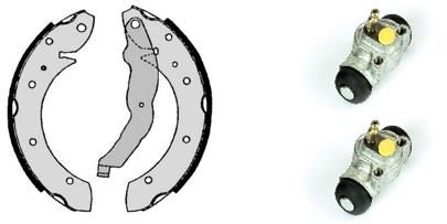 Stabdžių trinkelių komplektas BREMBO H 06 009