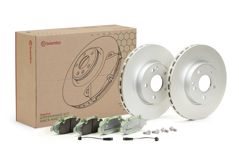 Stabdžių rinkinys, diskiniai stabdžiai BREMBO KT 10 030