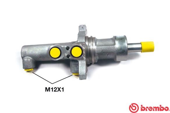 Pagrindinis cilindras, stabdžiai BREMBO M 50 030