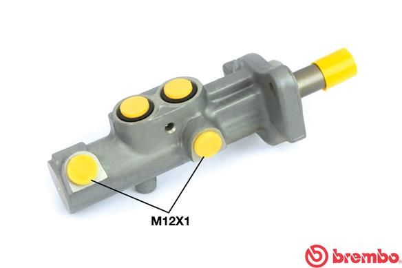 Pagrindinis cilindras, stabdžiai BREMBO M 86 005