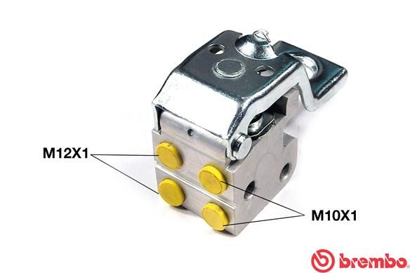 Stabdymo jėgos reguliatorius BREMBO R 68 014