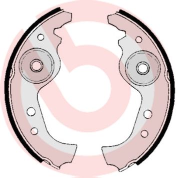 Ensemble de garnitures de frein BREMBO S 23 501