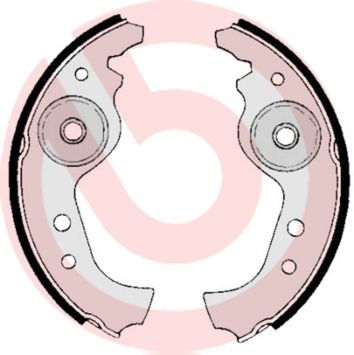 Brake Shoe Set BREMBO S 23 501