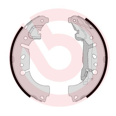 Brake Shoe Set BREMBO S 23 580