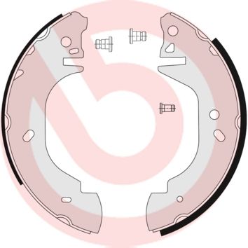 Brake Shoe Set BREMBO S 24 523