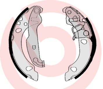 Brake Shoe Set BREMBO S 24 530