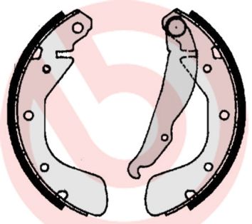 Brake Shoe Set BREMBO S 59 511