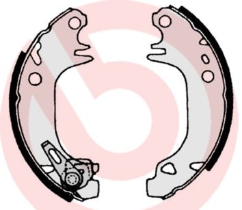 Brake Shoe Set BREMBO S 61 513