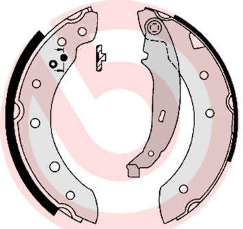 Brake Shoe Set BREMBO S 61 520