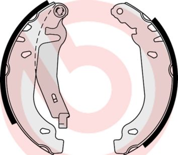 Brake Shoe Set BREMBO S 61 539